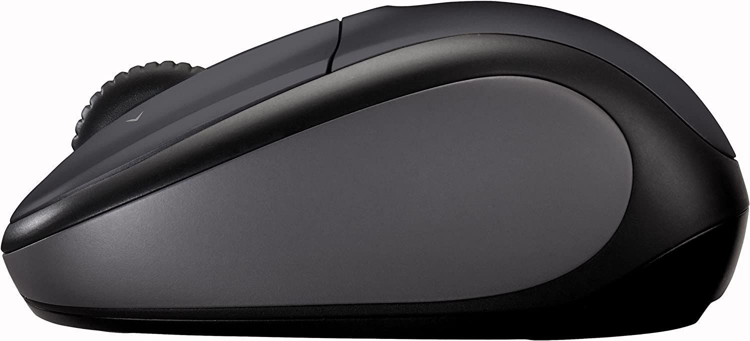 Logitech V220 Cordless Optical Notebook Mouse Dark Silver