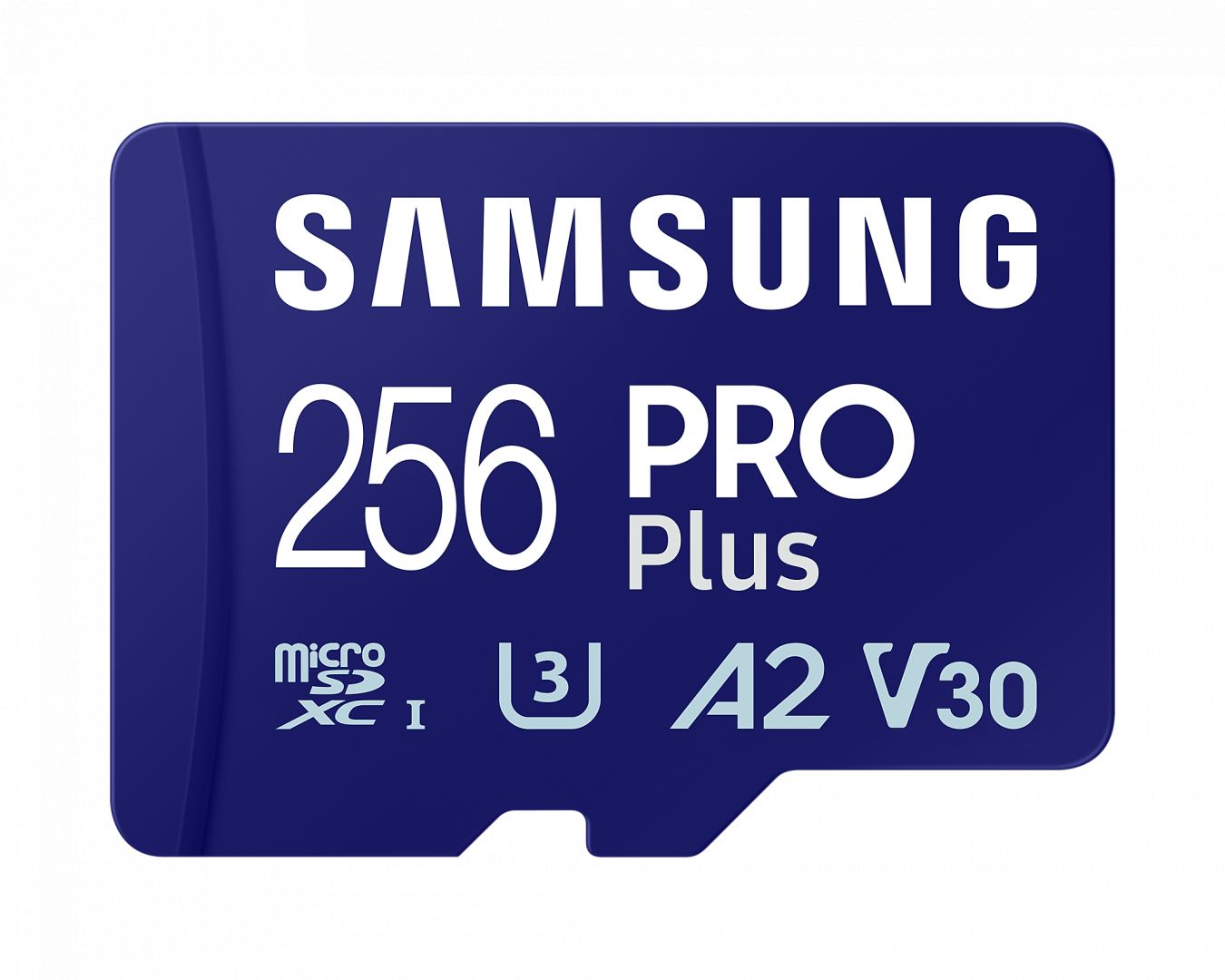 Samsung 256GB microSDXC Pro Plus Class10 U3 A2 V30 + USB adapterrel