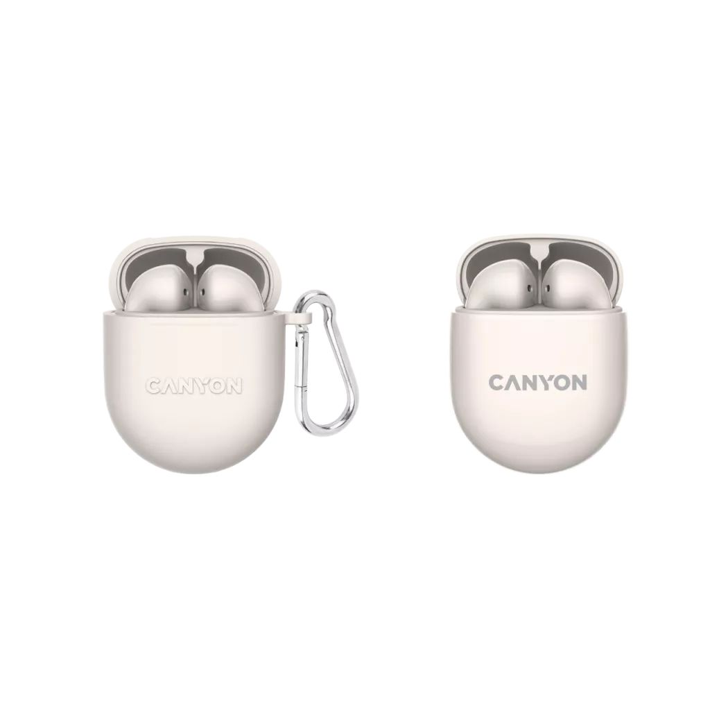 Canyon TWS-6BE Bluetooth Headset Beige