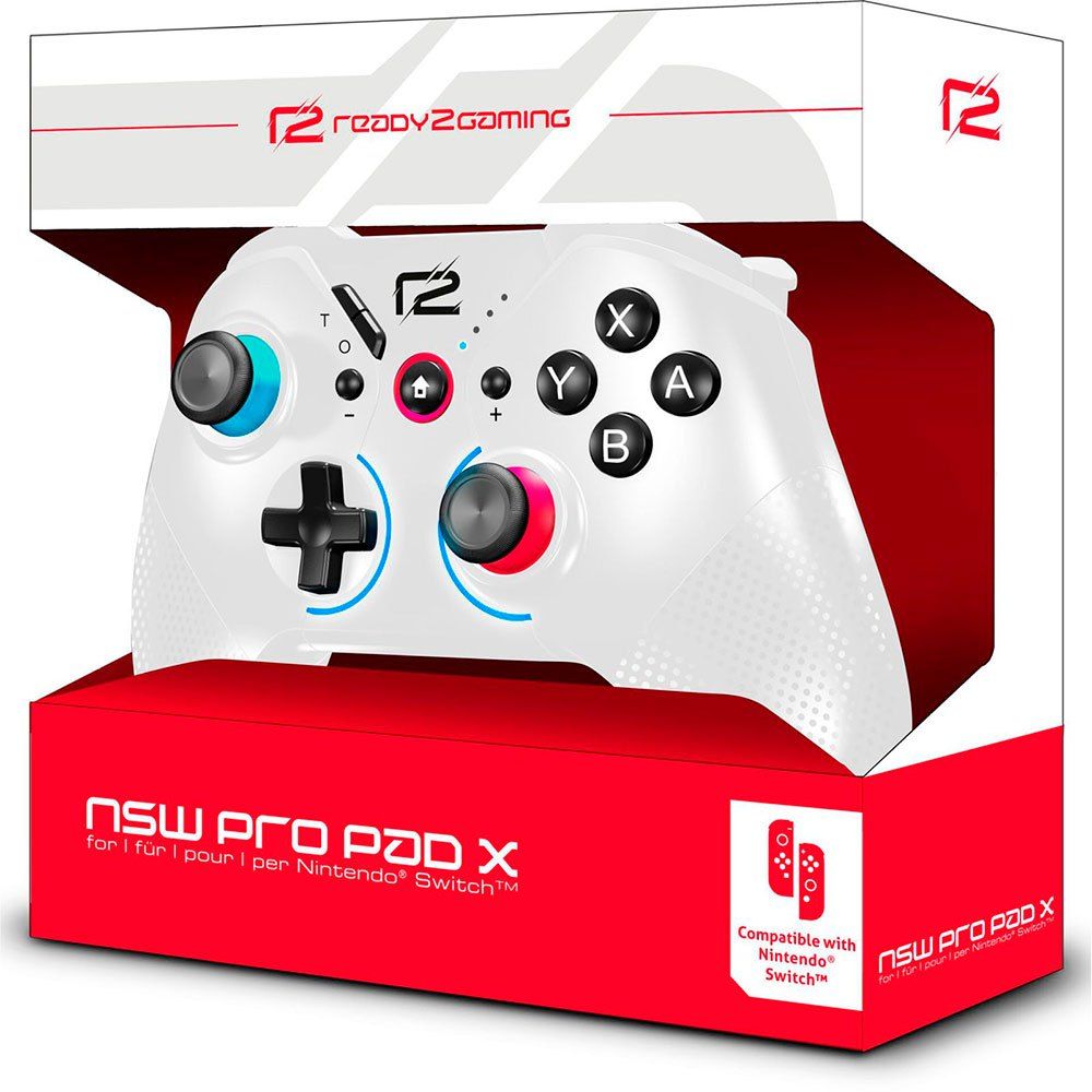 ready2gaming Pro Pad X Wireless Gamepad White