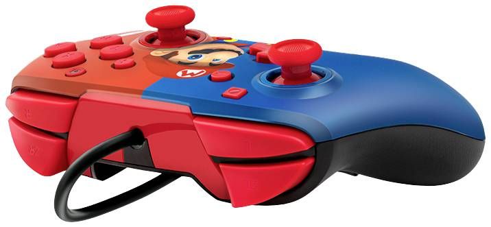 PDP Nintendo Switch Mario Rematch USB Gamepad Red/Blue