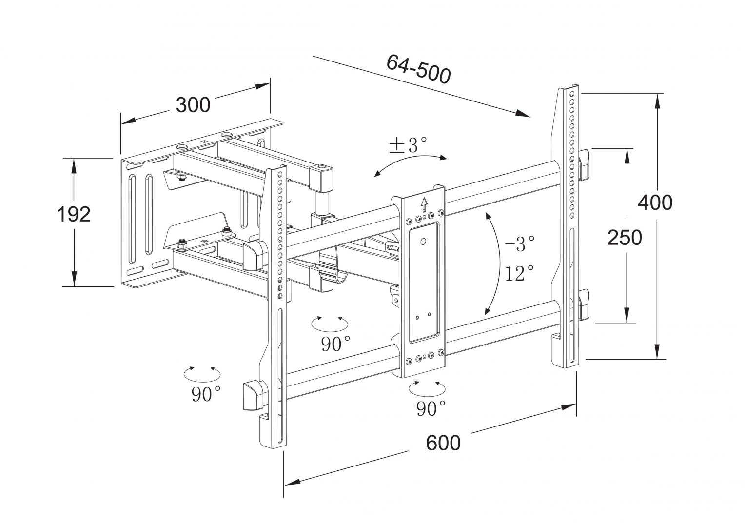 Well SW670 Wall Mount