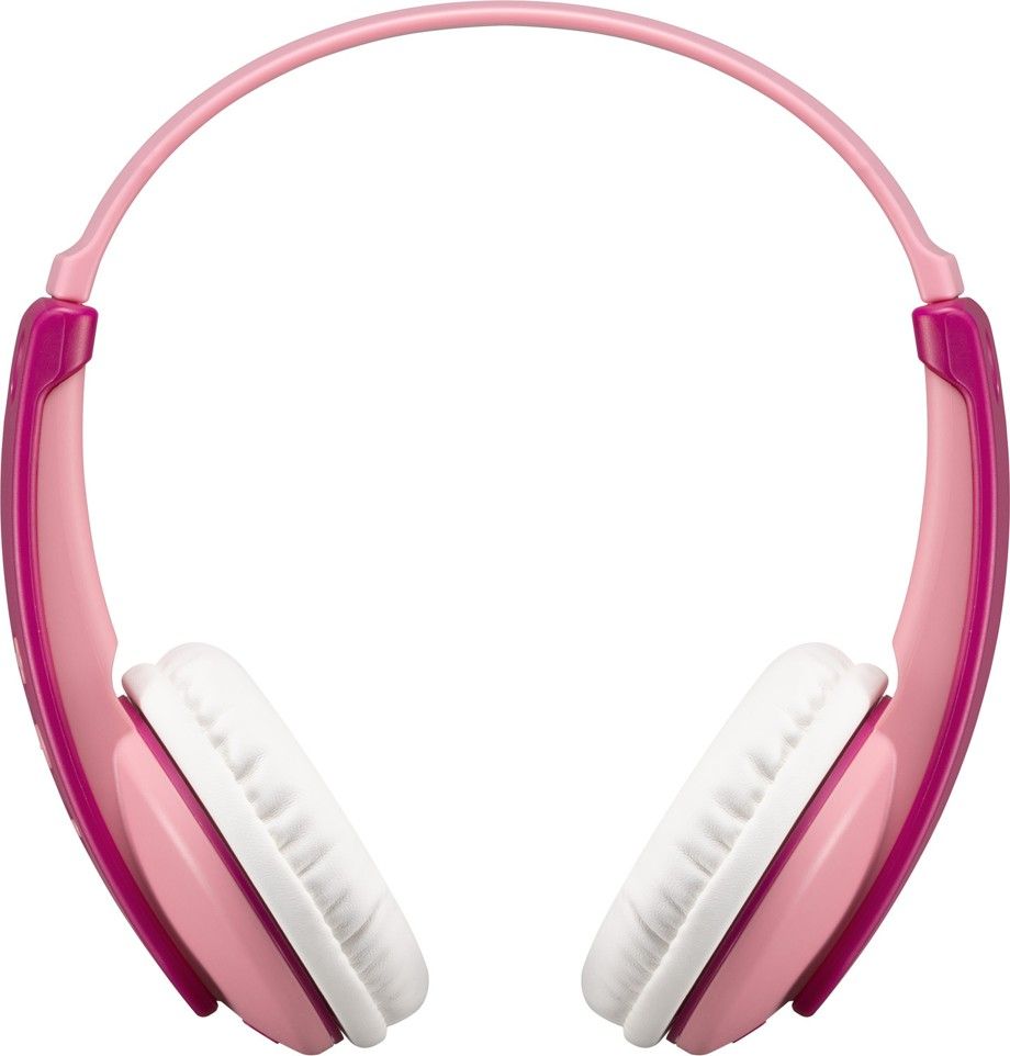 JVC HA-KD10W-P Wireless Bluetooth Headphones for Kids Pink