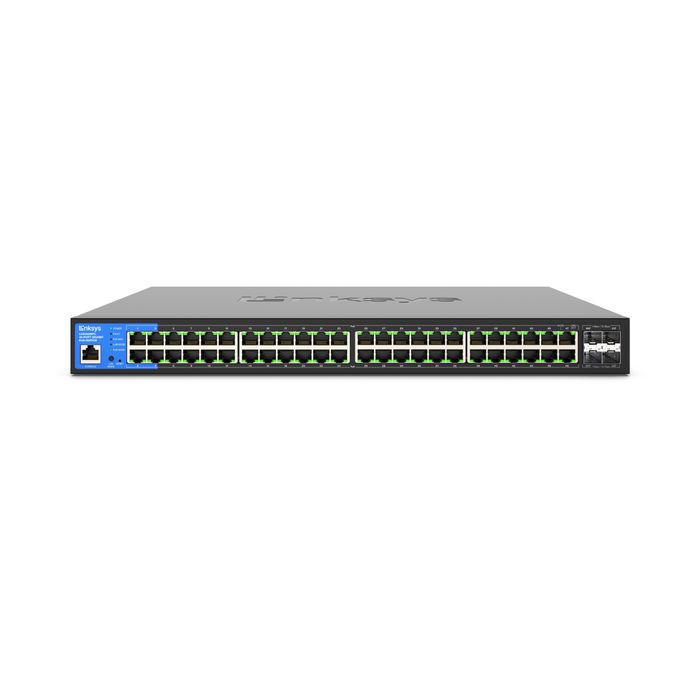 Linksys LGS352MPC 48-Port Managed Gigabit Ethernet PoE+ Switch