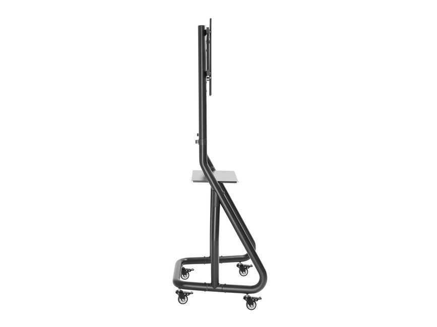 EQuip 37"-80" Heavy-Duty TV Cart Black