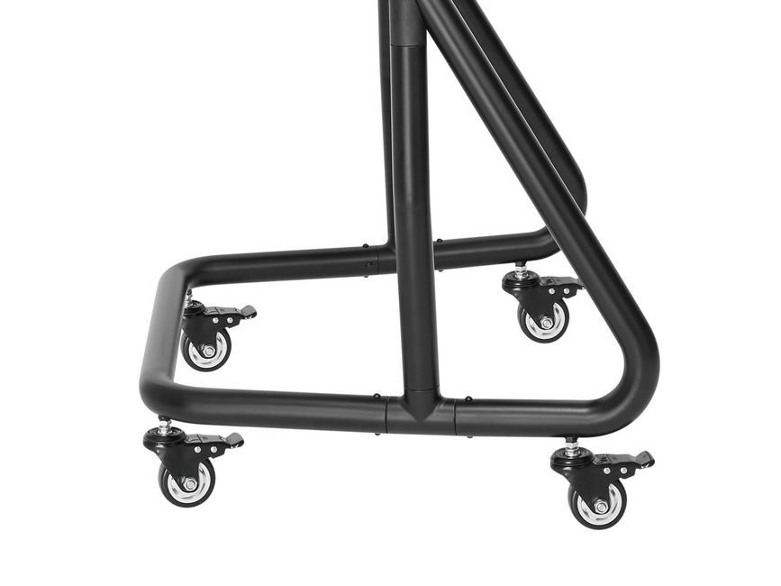 EQuip 60"-105" Heavy-Duty TV Cart Black