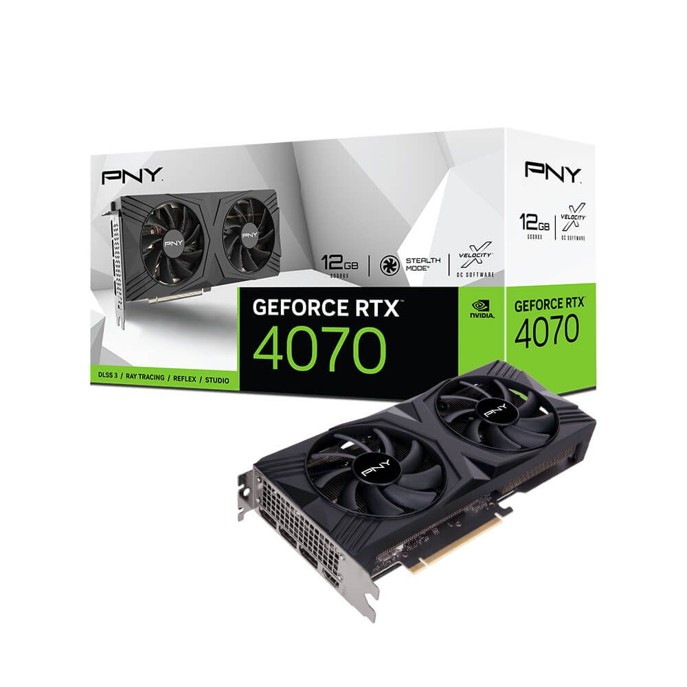 PNY GeForce RTX 4070 Ti 12GB DDR6X Verto Dual Fan