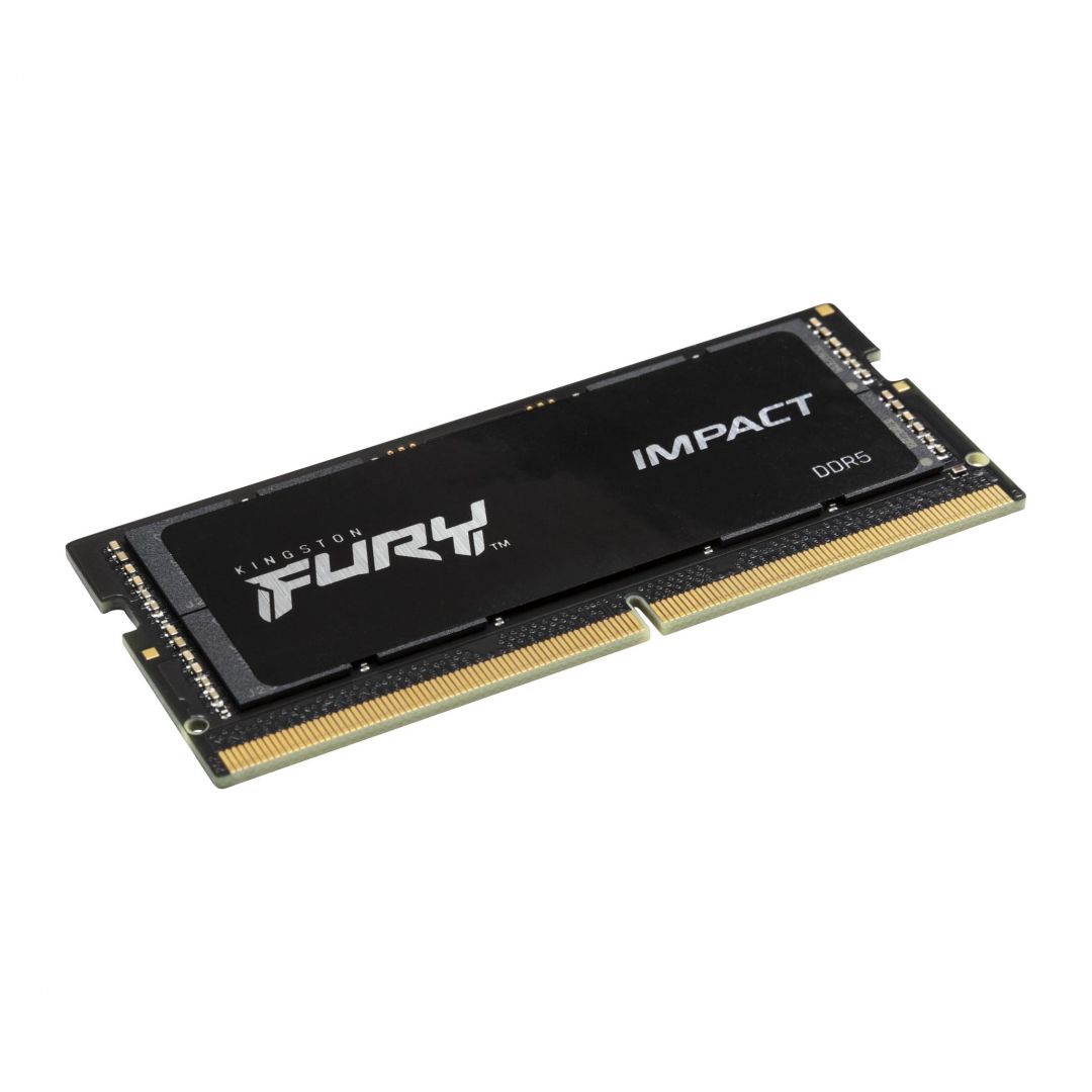 Kingston 16GB DDR5 6000MHz SODIMM Fury Impact Black