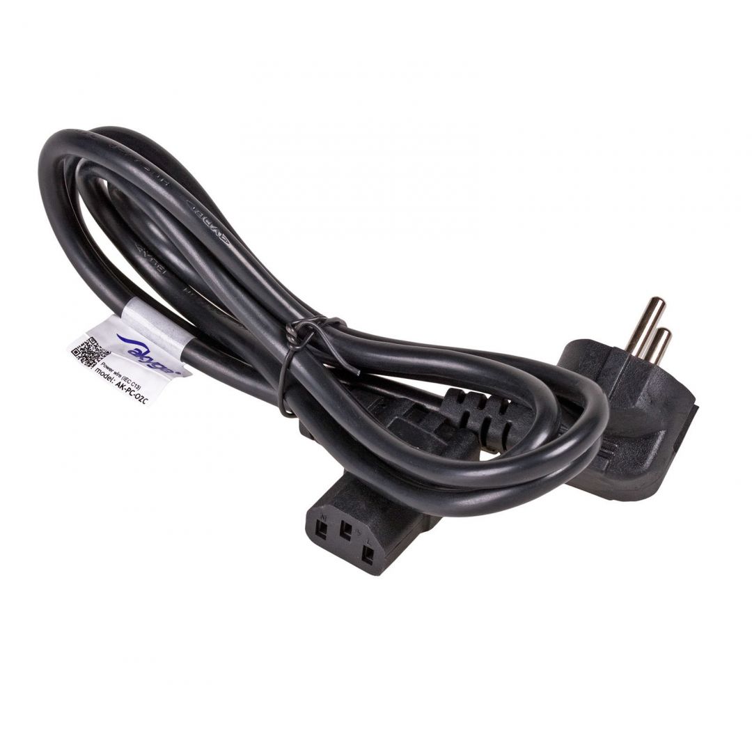 Akyga AK-PC-02C Power Cable CEE 7/7 / IEC C13 1,5m