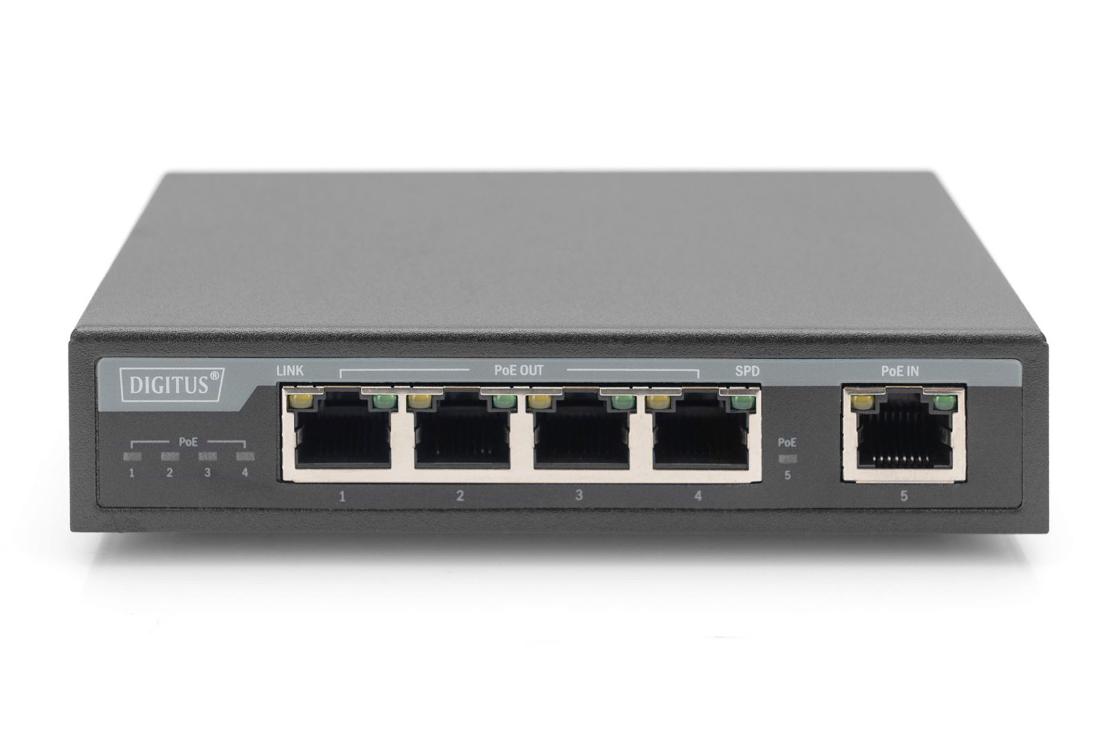 Digitus DN-95128-1 4 Port Gigabit 4PPoE Extender