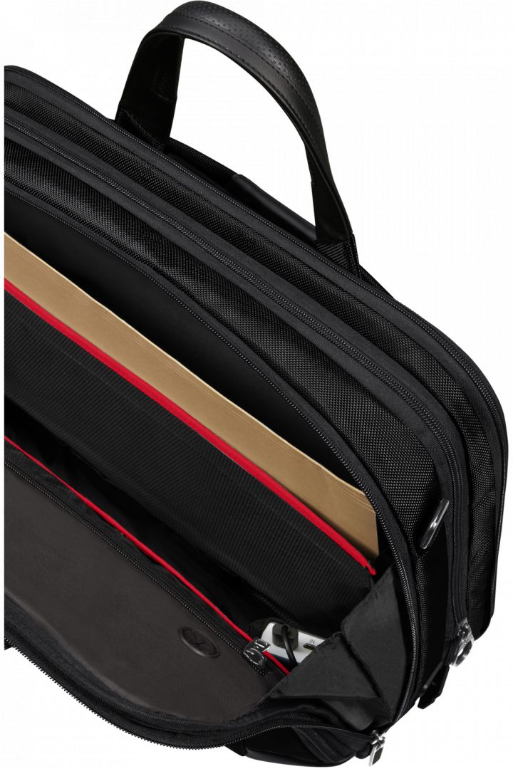 Samsonite Pro-DLX 6 Bailhandle Expandable 15,6" Black