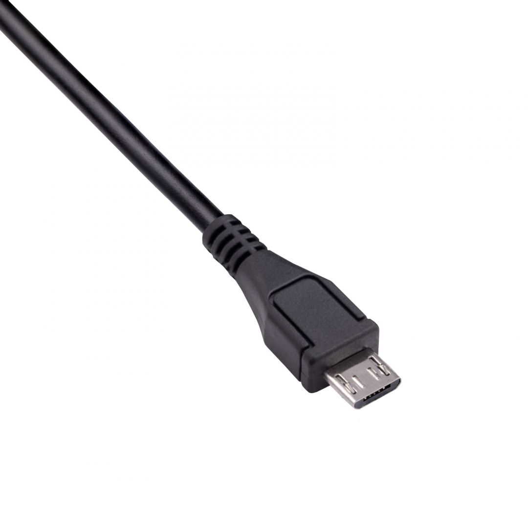 Akyga AK-USB-17 USB 2.0 microB-microB cable 0,6m Black