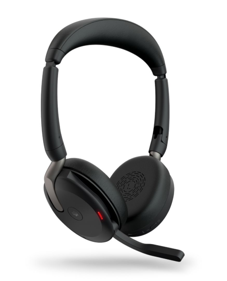 Jabra Evolve2 65 Flex UC Stereo Bluetooth Headset Black