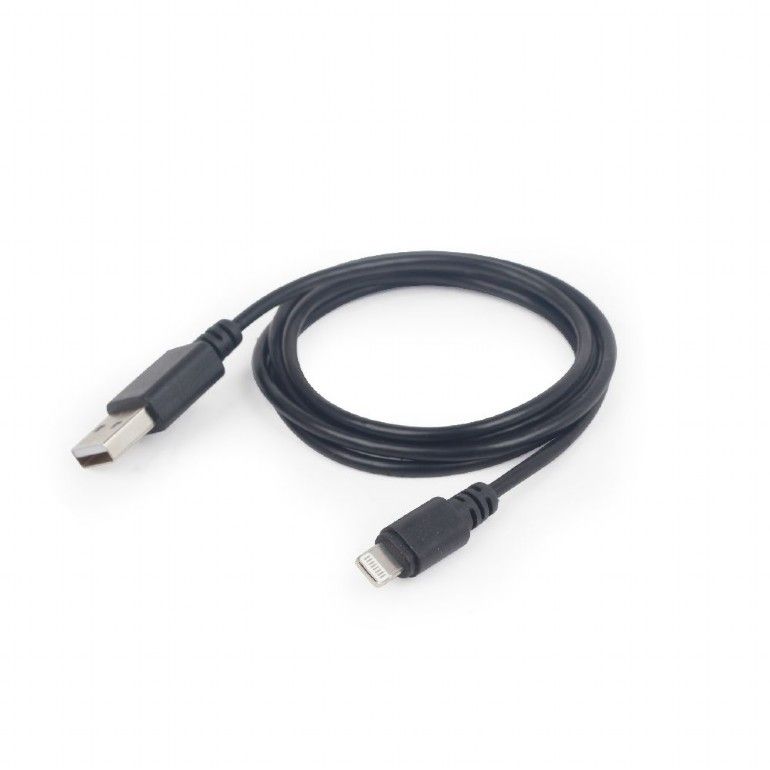 Gembird CC-USB2-AMLM-1M USB data sync and charging 8-pin cable 1m Black