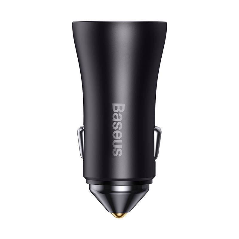 Baseus Golden Contactor Pro Car Charger Black