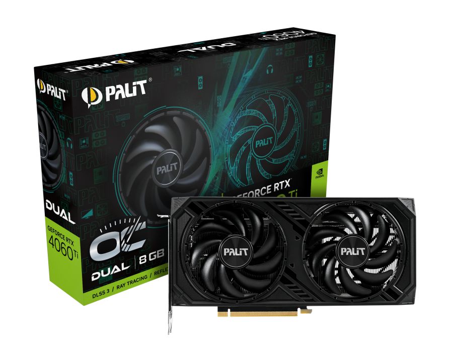 Palit Geforce RTX 4060 Ti 8GB GDDR6 Dual OC