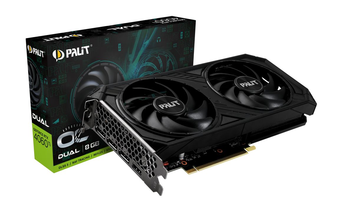 Palit Geforce RTX 4060 Ti 8GB GDDR6 Dual OC