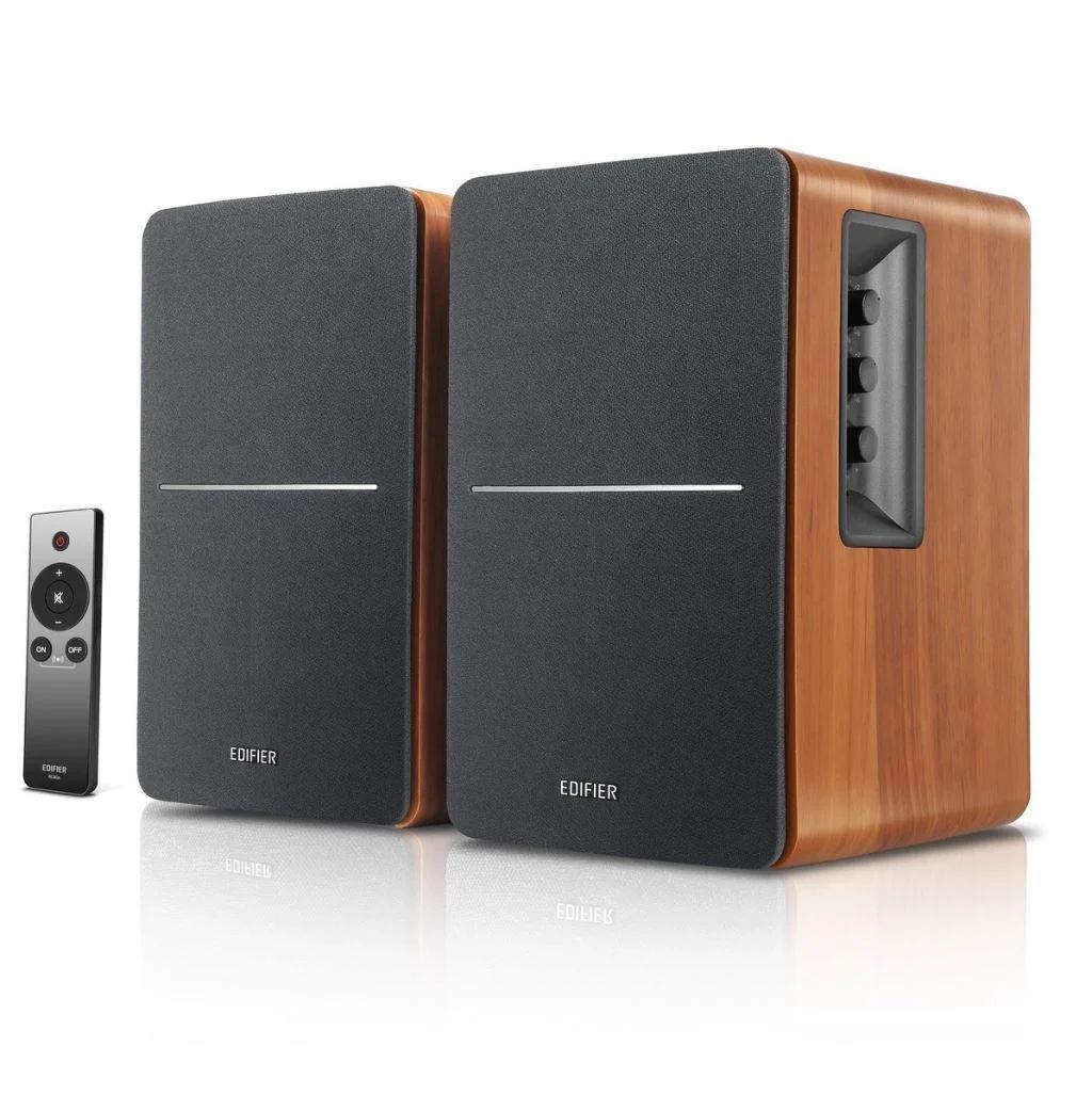 Edifier R1280Ts 2.0 Wireless Bluetooth Speaker Brown