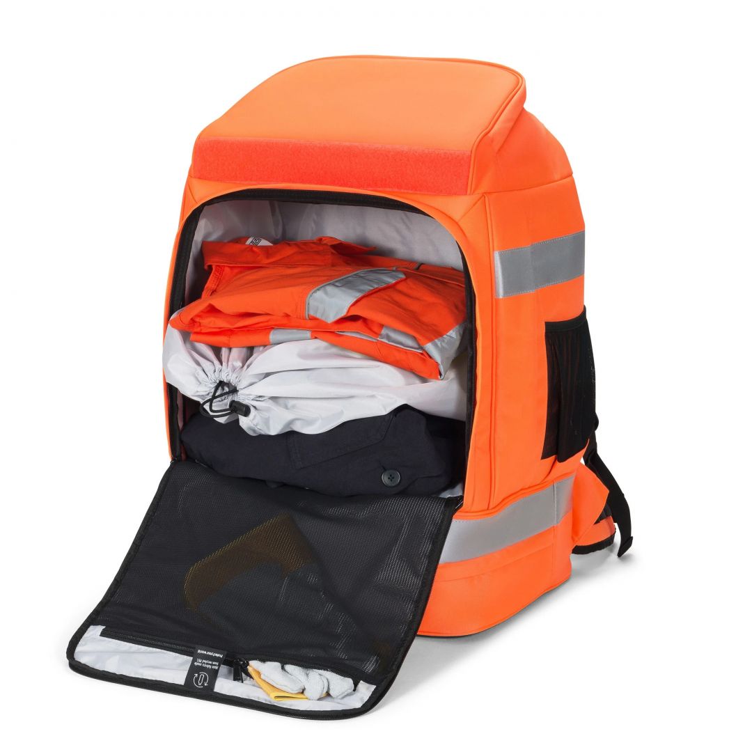 Dicota Backpack Hi-Vis 65 litres Orange