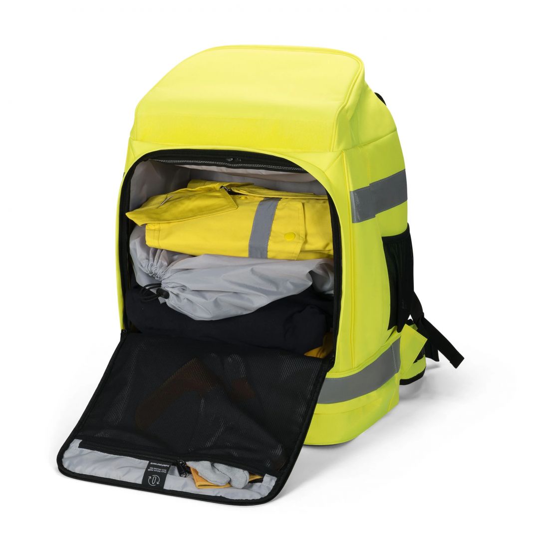 Dicota Backpack Hi-Vis 65 litres Yellow