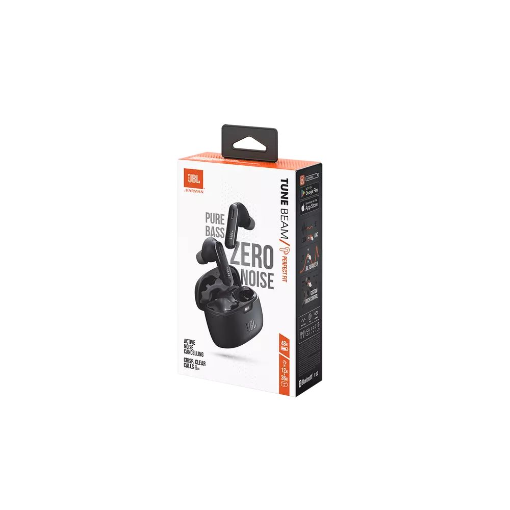 JBL Tune Beam Wireless Bluetooth Headset Black