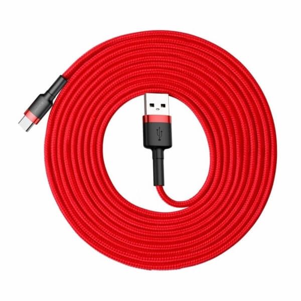 Baseus Baseus Cafule USB-C Cable 2A 3m Red