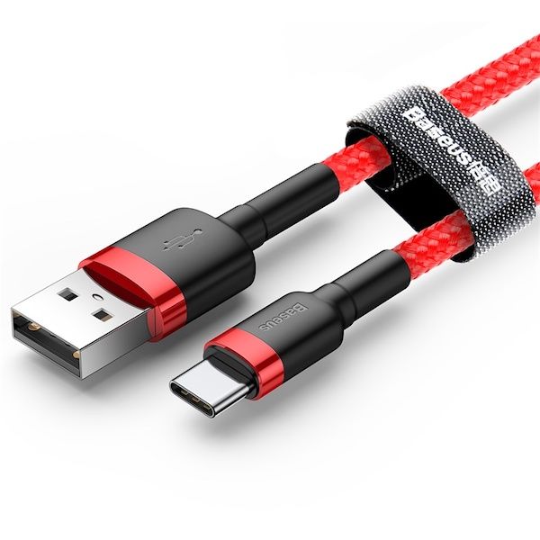 Baseus Baseus Cafule USB-C Cable 2A 3m Red