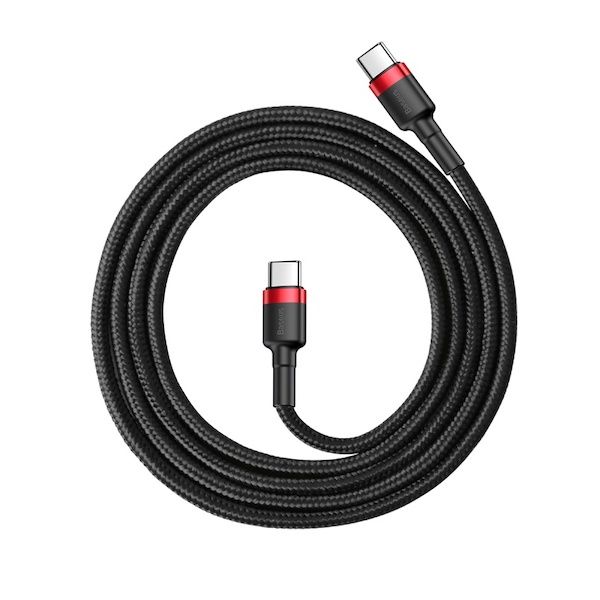 Baseus Cafule USB-C Cable 60W 1m Black/Red