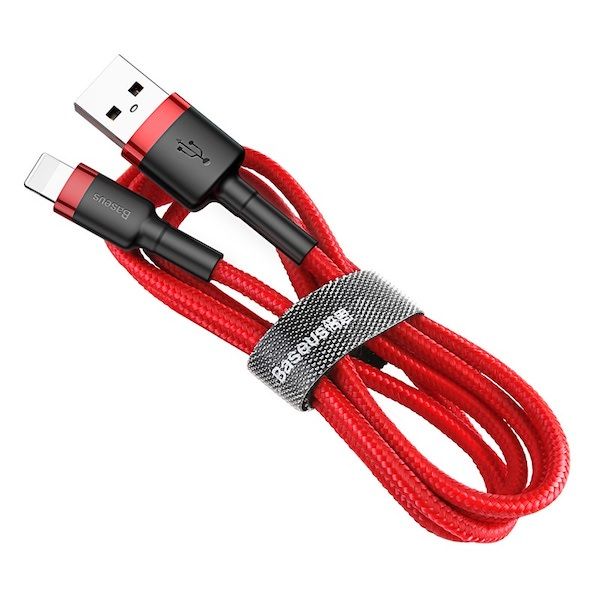 Baseus Cafule lightning Cable 2,4A 0,5m Red