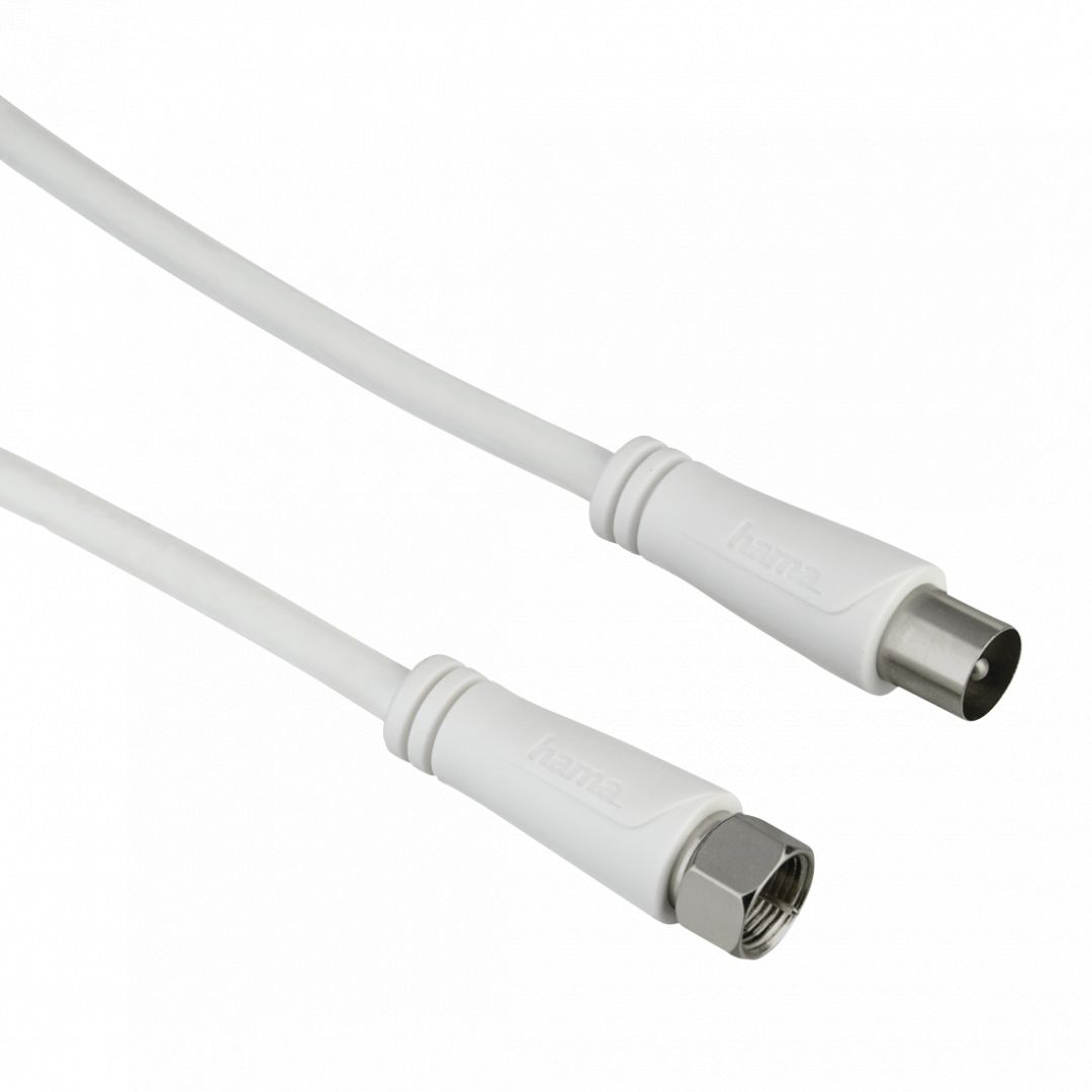 Hama TL F-coax antennakábel, 90db 1,5m White