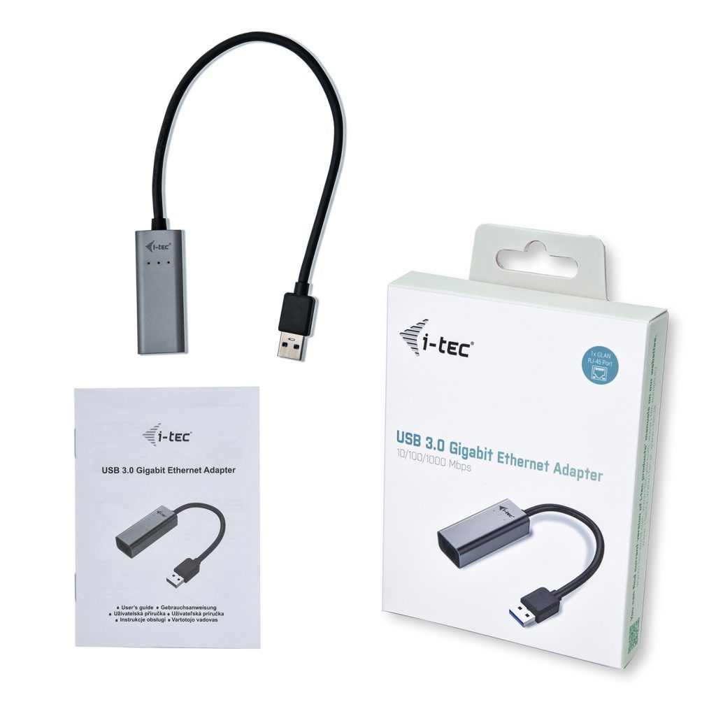 I-TEC USB 3.0 Metal Gigabit Ethernet Adapter