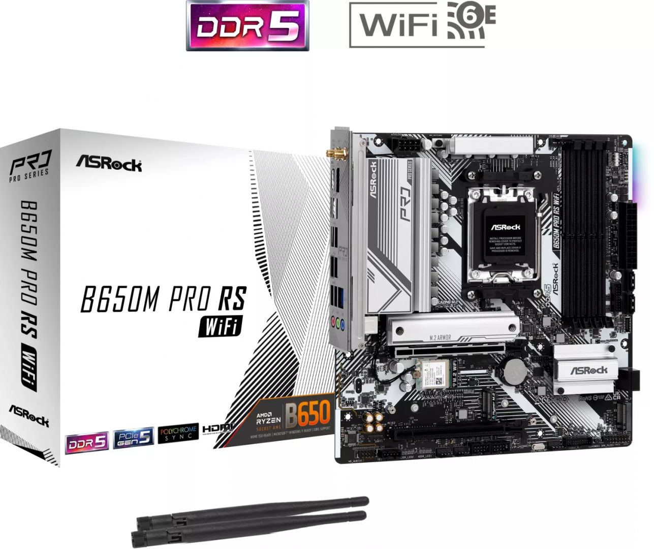 ASRock B650M Pro RS WiFi