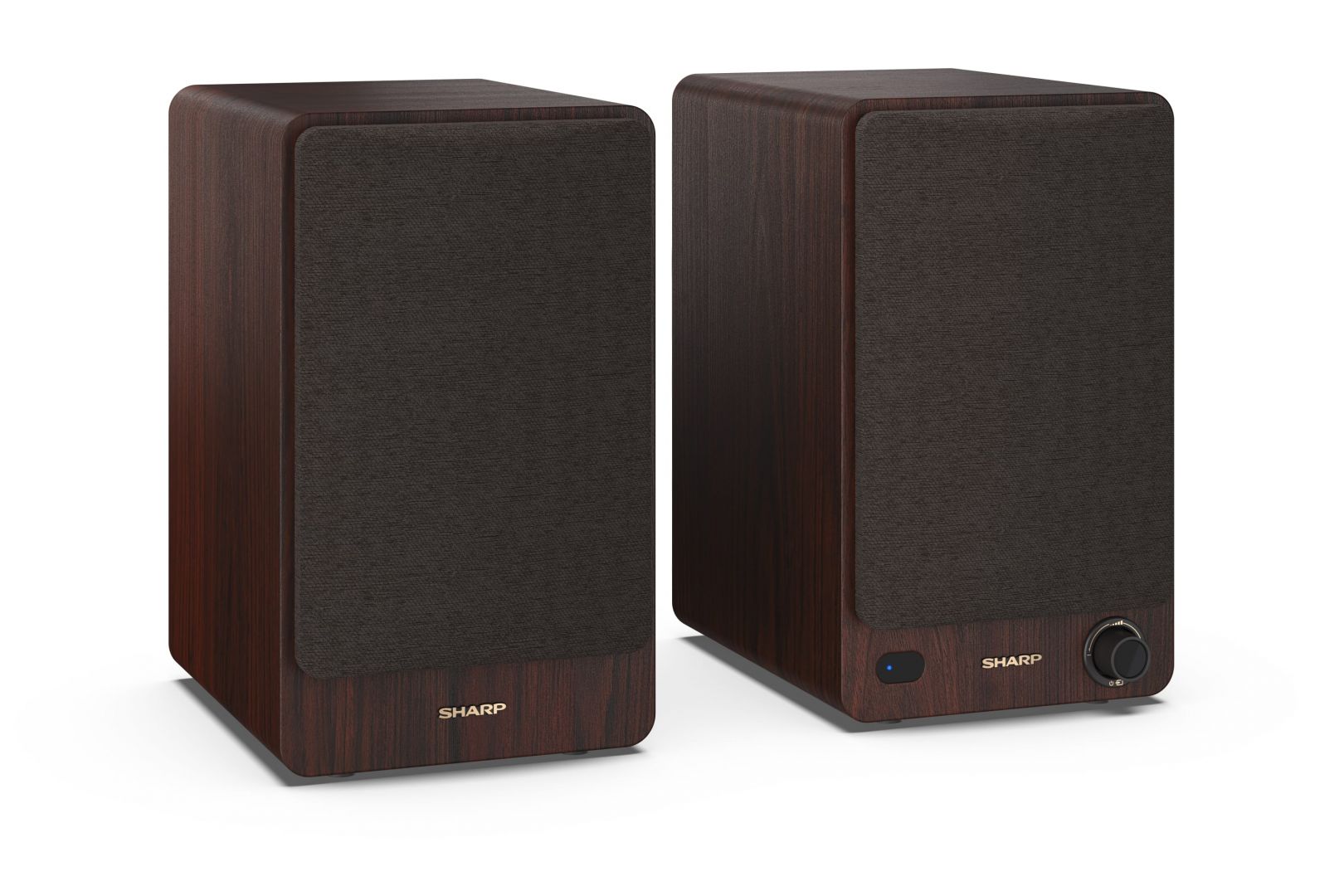 Sharp CP-SS30BR Bookshelf Speaker Brown