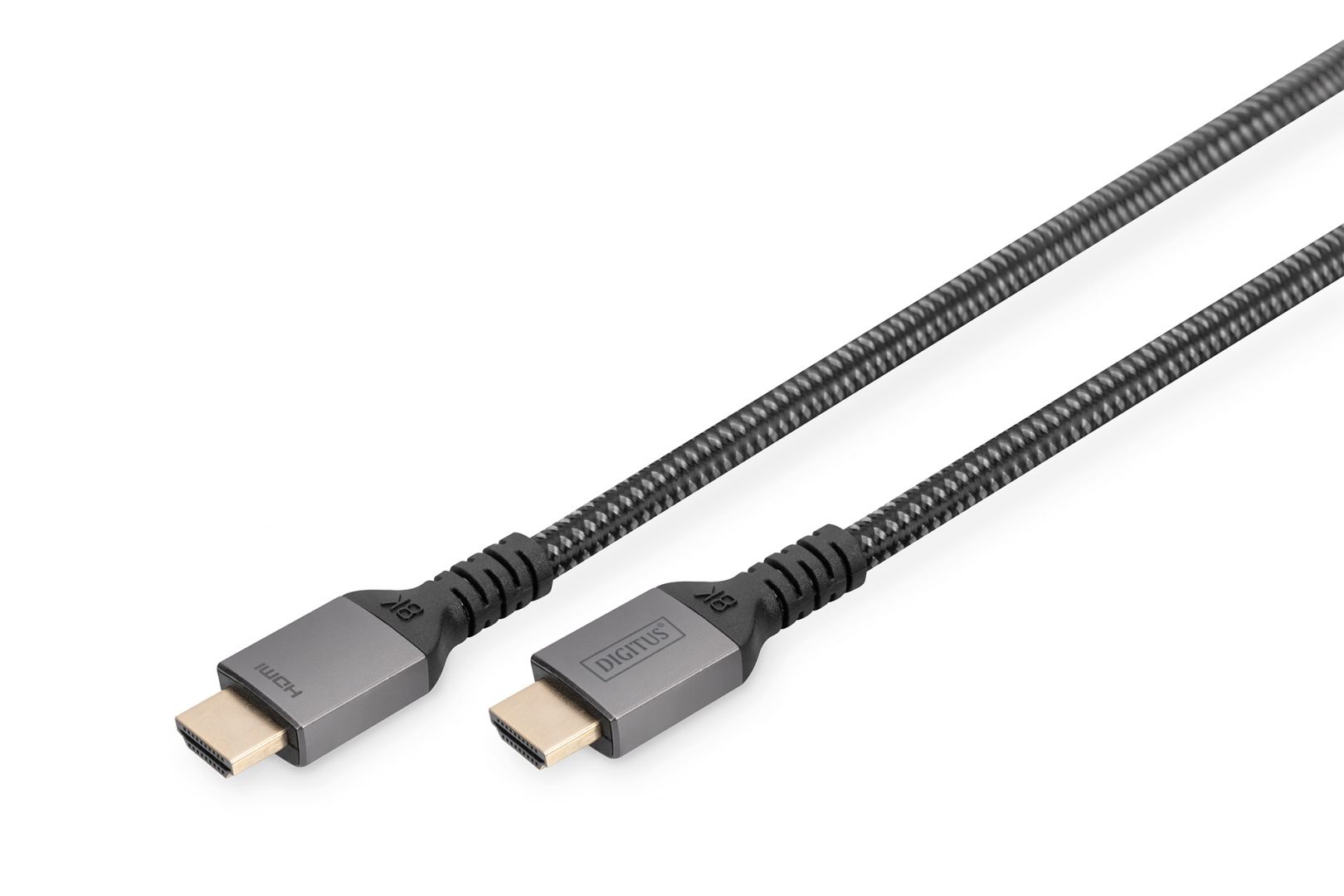 Assmann 8K HDMI Ultra High Speed Connection Cable with Ethernet Black