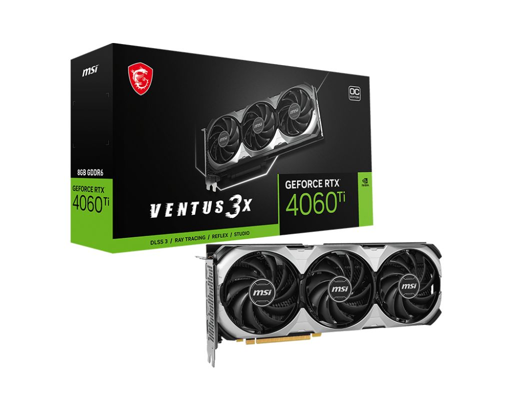 Msi RTX 4060 TI VENTUS 3X 8G OC