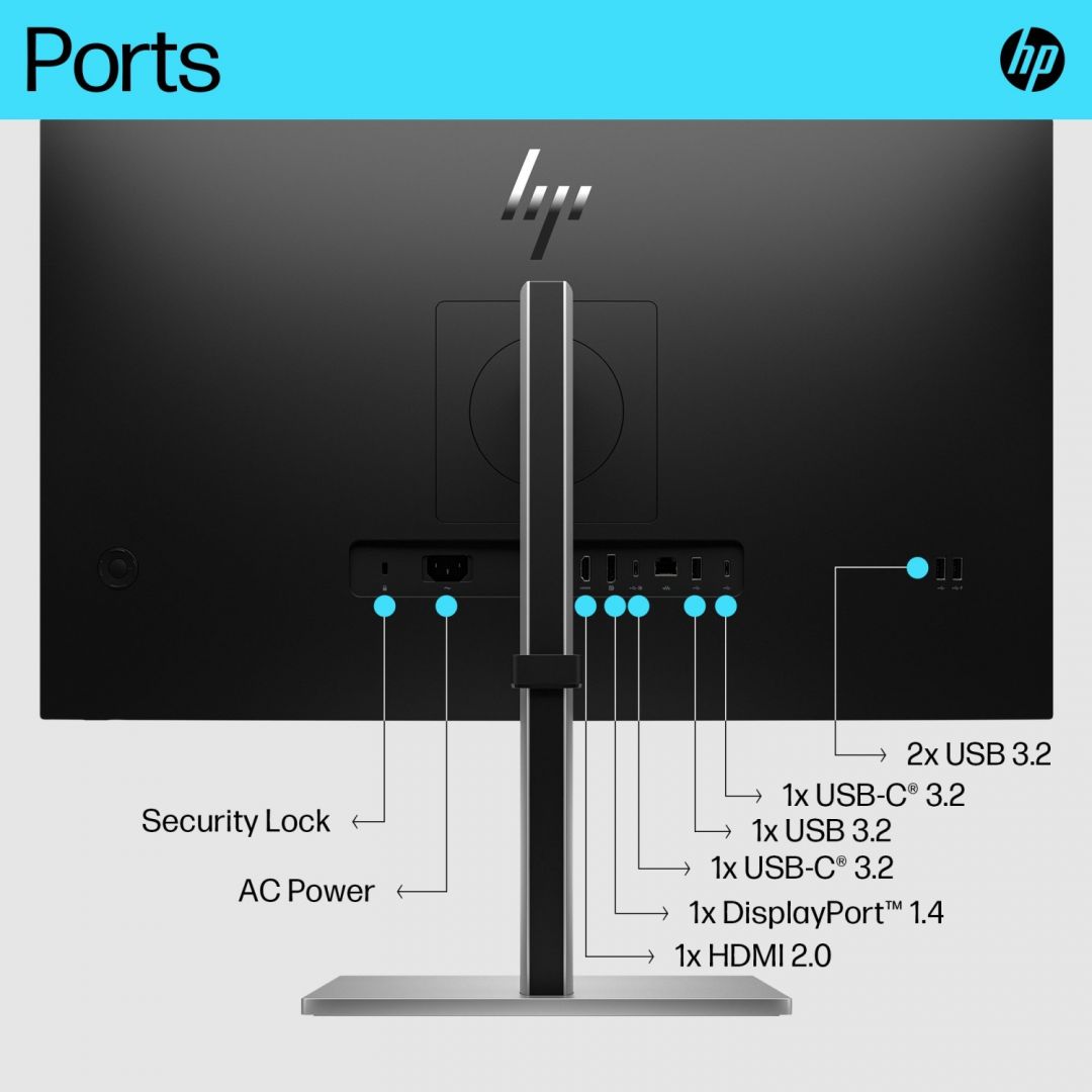 HP 27" E27k G5 IPS LED