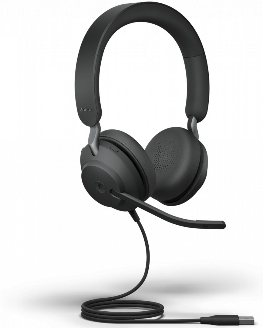 Jabra Evolve2 40 SE MS Stereo Headset Black