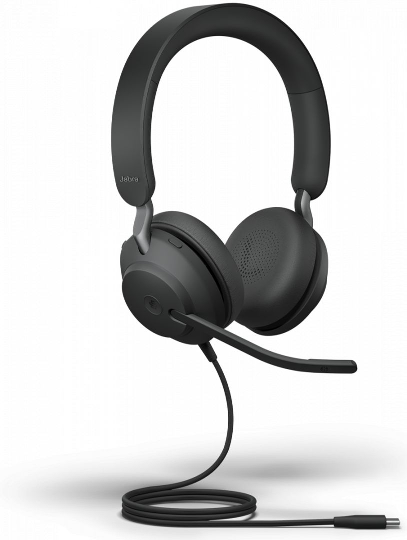 Jabra Evolve2 40 SE MS Stereo Headset Black