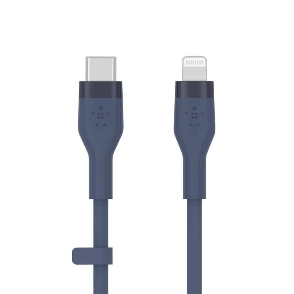 Belkin BoostCharge Flex USB-C Cable with Lightning Connector 3m Blue