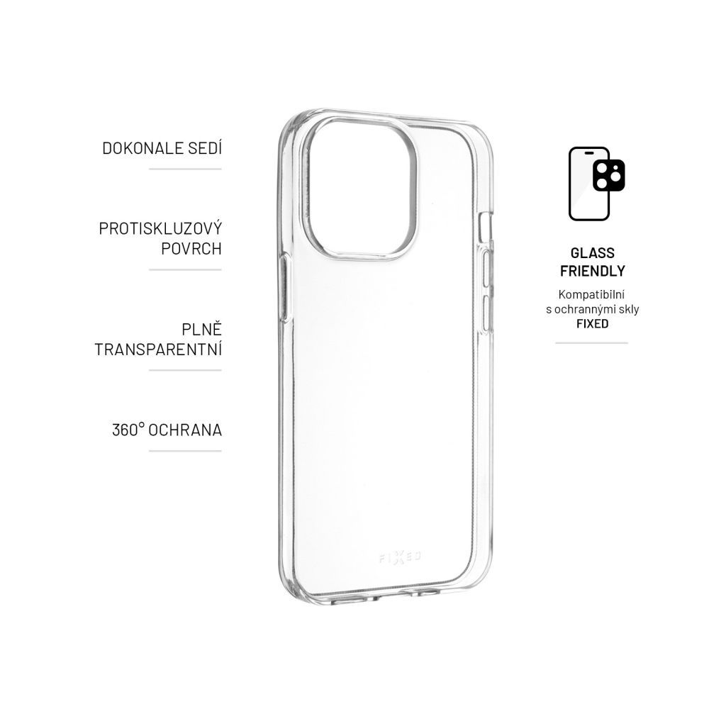 FIXED TPU Gel Case for Samsung Galaxy M14 5G, clear