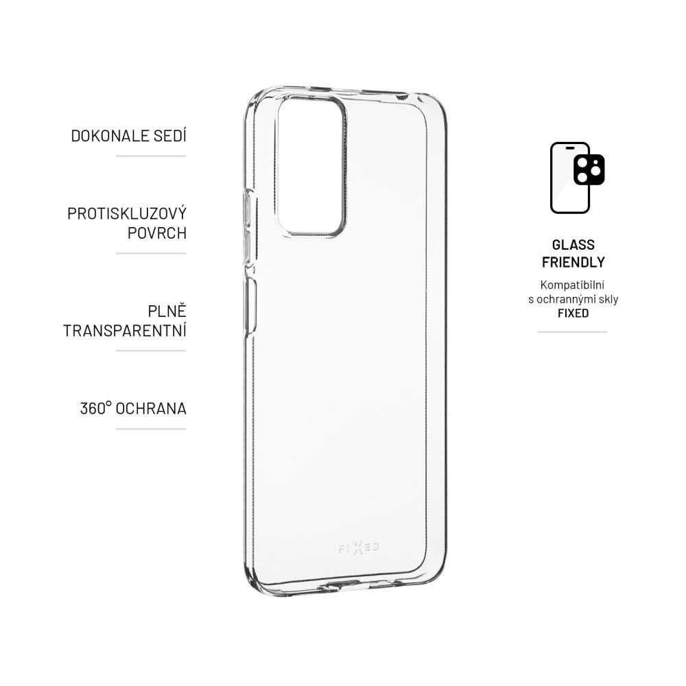 FIXED TPU Gel Case for Xiaomi Redmi Note 12S, clear