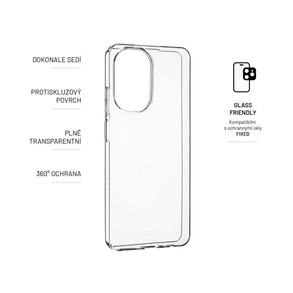 FIXED TPU Gel Case for Realme C55, clear