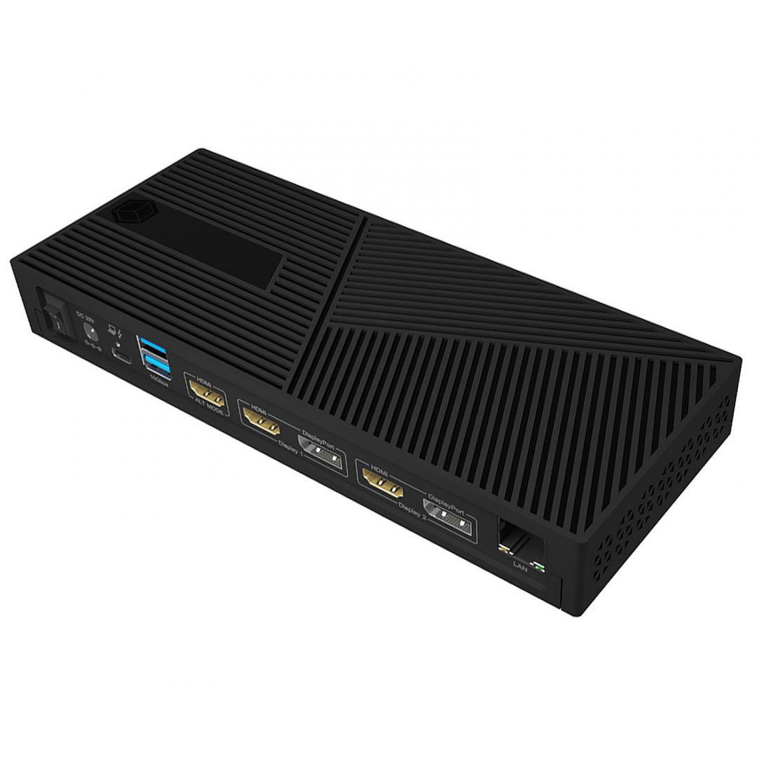 Raidsonic IB-DK2246AC 11in1 Hybrid DockingStation with triple video output