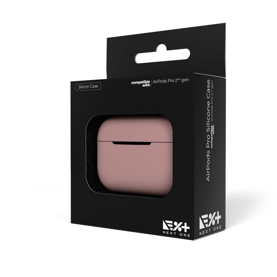 Next One Silicone Case for AirPods Pro 2nd Gen Pink