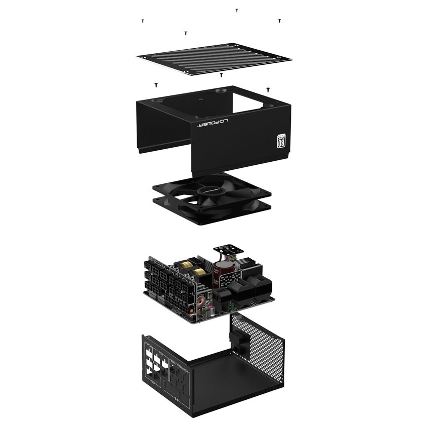 LC Power 1200W 80+ Platinum LC1200P V3.0