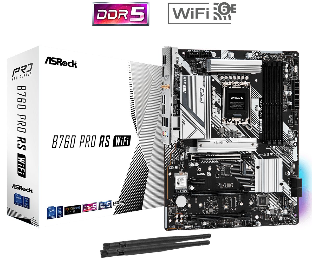 ASRock B760 PRO RS WiFi