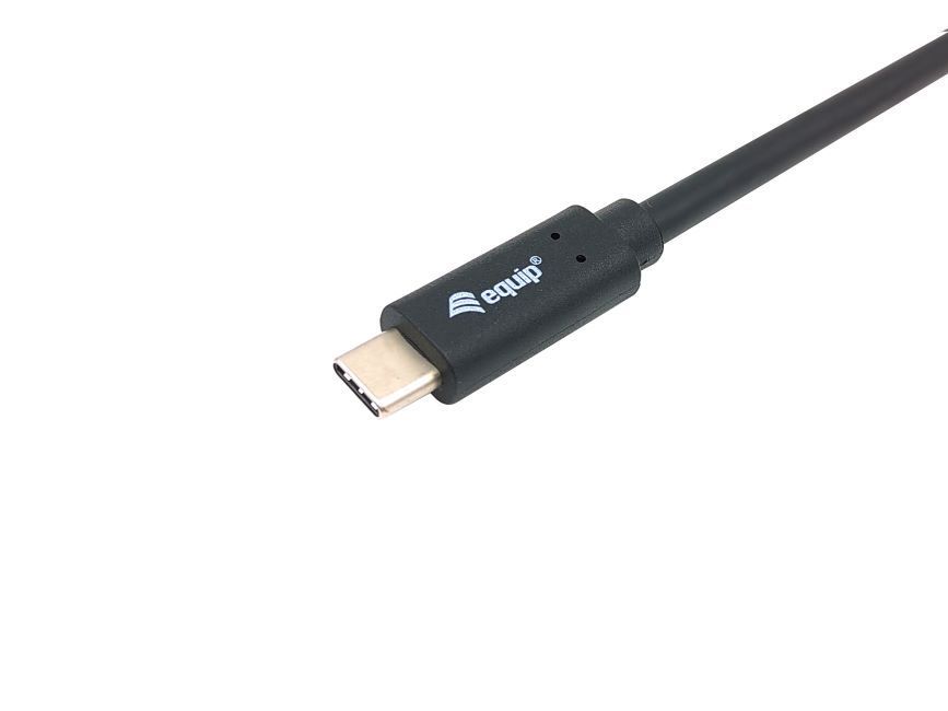 EQuip USB-C 3.2 Gen1 to USB-C 1m cable Black