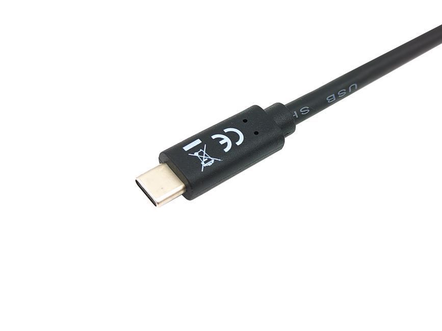 EQuip USB-C 3.2 Gen1 to USB-C 1m cable Black