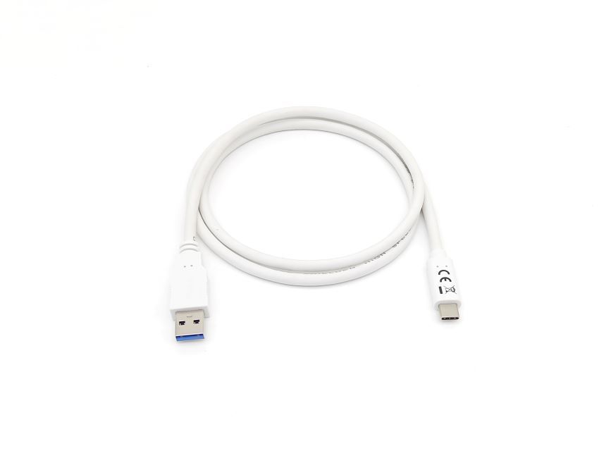 EQuip USB-C 3.2 Gen1 to USB-A cable 2m White