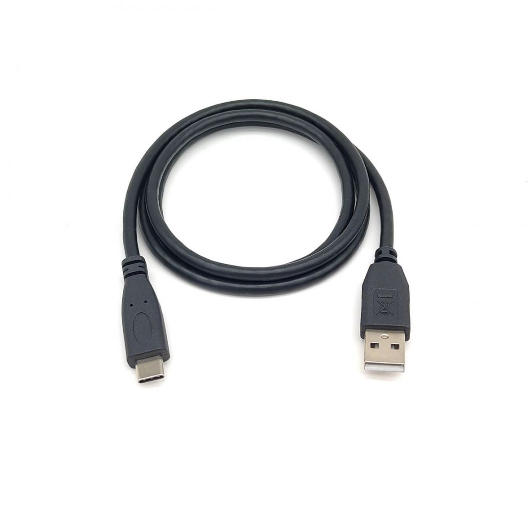 EQuip USB-C 2.0 to USB-A cable 2m Black